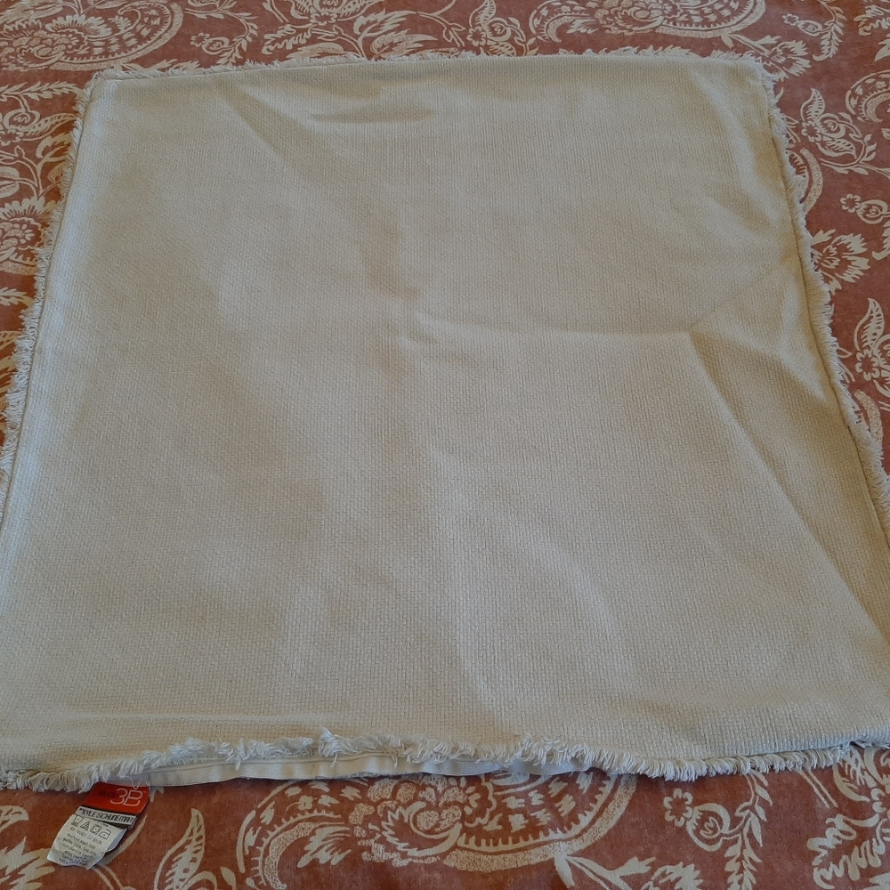 Studio 3B Fringe edge cotton Euro shams